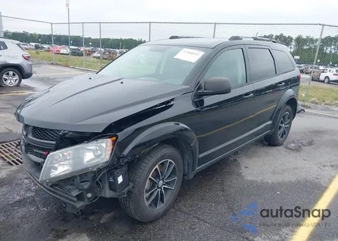 2017 Dodge Journey Se из США, поврежденный, VIN 3C4PDCABXHT683196